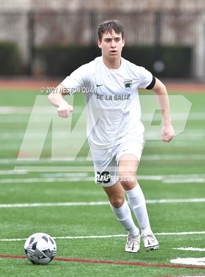 Thumbnail 3 in De La Salle vs. Orange Lutheran (Adidas So Cal College Showcase) photogallery.