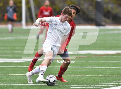 Thumbnail 1 in De La Salle vs. Orange Lutheran (Adidas So Cal College Showcase) photogallery.