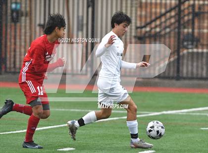 Thumbnail 1 in De La Salle vs. Orange Lutheran (Adidas So Cal College Showcase) photogallery.