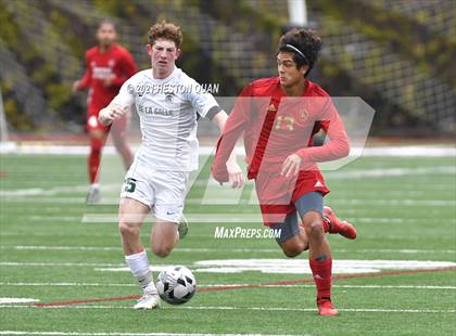 Thumbnail 3 in De La Salle vs. Orange Lutheran (Adidas So Cal College Showcase) photogallery.
