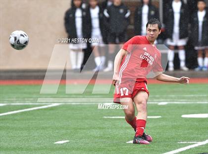 Thumbnail 3 in De La Salle vs. Orange Lutheran (Adidas So Cal College Showcase) photogallery.