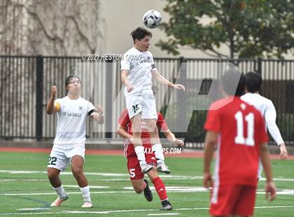 Thumbnail 3 in De La Salle vs. Orange Lutheran (Adidas So Cal College Showcase) photogallery.