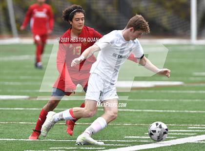 Thumbnail 1 in De La Salle vs. Orange Lutheran (Adidas So Cal College Showcase) photogallery.