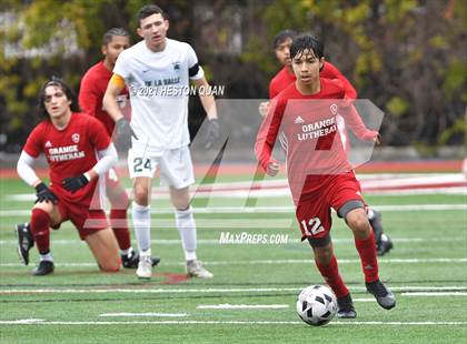 Thumbnail 1 in De La Salle vs. Orange Lutheran (Adidas So Cal College Showcase) photogallery.