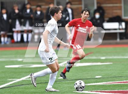 Thumbnail 1 in De La Salle vs. Orange Lutheran (Adidas So Cal College Showcase) photogallery.