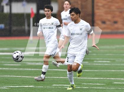 Thumbnail 2 in De La Salle vs. Orange Lutheran (Adidas So Cal College Showcase) photogallery.