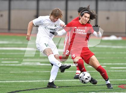 Thumbnail 1 in De La Salle vs. Orange Lutheran (Adidas So Cal College Showcase) photogallery.