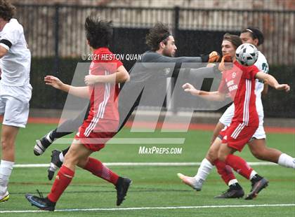 Thumbnail 1 in De La Salle vs. Orange Lutheran (Adidas So Cal College Showcase) photogallery.