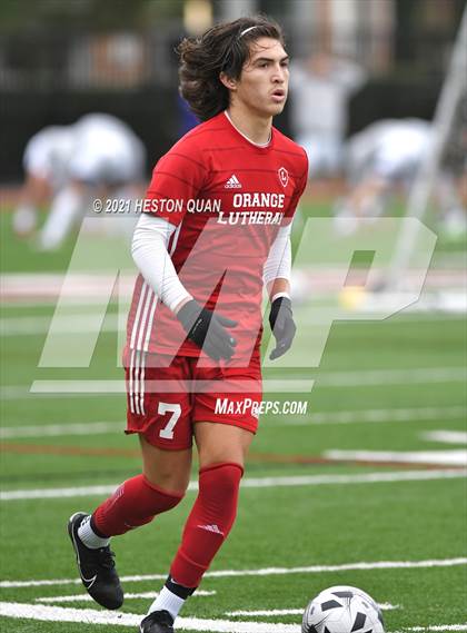 Thumbnail 3 in De La Salle vs. Orange Lutheran (Adidas So Cal College Showcase) photogallery.
