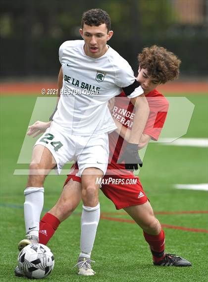 Thumbnail 3 in De La Salle vs. Orange Lutheran (Adidas So Cal College Showcase) photogallery.