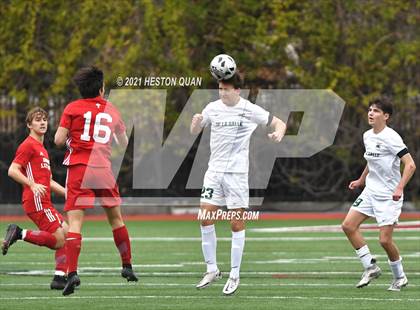Thumbnail 2 in De La Salle vs. Orange Lutheran (Adidas So Cal College Showcase) photogallery.