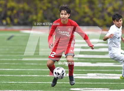 Thumbnail 3 in De La Salle vs. Orange Lutheran (Adidas So Cal College Showcase) photogallery.
