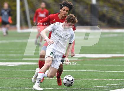 Thumbnail 2 in De La Salle vs. Orange Lutheran (Adidas So Cal College Showcase) photogallery.