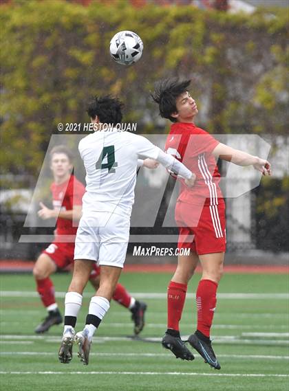 Thumbnail 1 in De La Salle vs. Orange Lutheran (Adidas So Cal College Showcase) photogallery.