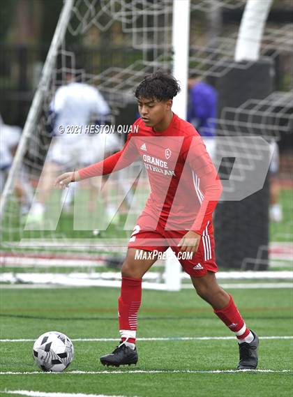Thumbnail 3 in De La Salle vs. Orange Lutheran (Adidas So Cal College Showcase) photogallery.