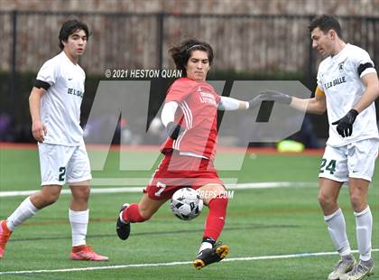 Thumbnail 2 in De La Salle vs. Orange Lutheran (Adidas So Cal College Showcase) photogallery.