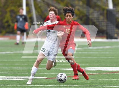 Thumbnail 3 in De La Salle vs. Orange Lutheran (Adidas So Cal College Showcase) photogallery.