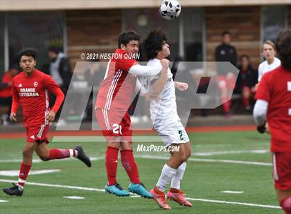 Thumbnail 1 in De La Salle vs. Orange Lutheran (Adidas So Cal College Showcase) photogallery.