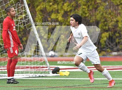 Thumbnail 2 in De La Salle vs. Orange Lutheran (Adidas So Cal College Showcase) photogallery.