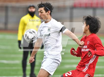 Thumbnail 3 in De La Salle vs. Orange Lutheran (Adidas So Cal College Showcase) photogallery.
