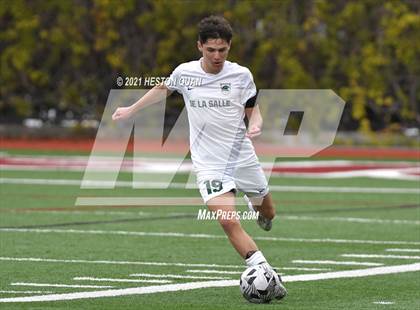 Thumbnail 2 in De La Salle vs. Orange Lutheran (Adidas So Cal College Showcase) photogallery.