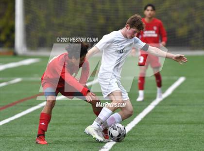Thumbnail 2 in De La Salle vs. Orange Lutheran (Adidas So Cal College Showcase) photogallery.