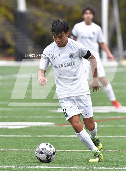 Thumbnail 3 in De La Salle vs. Orange Lutheran (Adidas So Cal College Showcase) photogallery.