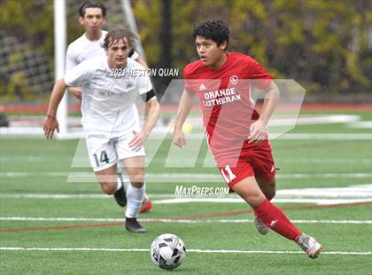 Thumbnail 1 in De La Salle vs. Orange Lutheran (Adidas So Cal College Showcase) photogallery.