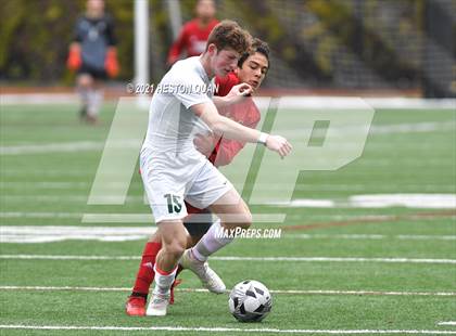 Thumbnail 2 in De La Salle vs. Orange Lutheran (Adidas So Cal College Showcase) photogallery.