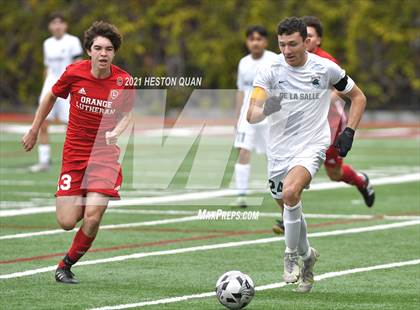 Thumbnail 3 in De La Salle vs. Orange Lutheran (Adidas So Cal College Showcase) photogallery.