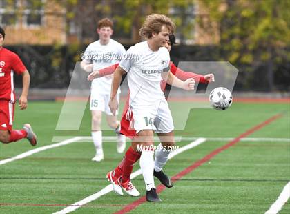 Thumbnail 1 in De La Salle vs. Orange Lutheran (Adidas So Cal College Showcase) photogallery.
