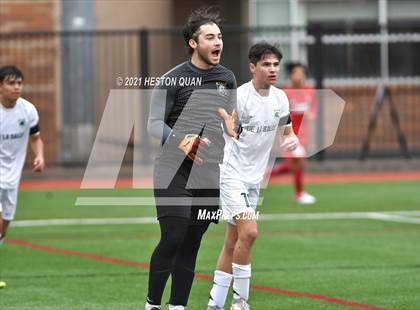 Thumbnail 3 in De La Salle vs. Orange Lutheran (Adidas So Cal College Showcase) photogallery.