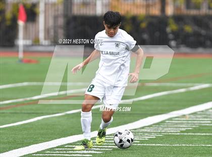 Thumbnail 1 in De La Salle vs. Orange Lutheran (Adidas So Cal College Showcase) photogallery.