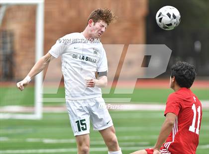 Thumbnail 3 in De La Salle vs. Orange Lutheran (Adidas So Cal College Showcase) photogallery.
