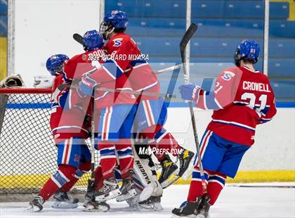 Thumbnail 1 in Mount St. Charles vs Northwood (True Prep Cup) photogallery.