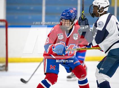 Thumbnail 3 in Mount St. Charles vs Northwood (True Prep Cup) photogallery.