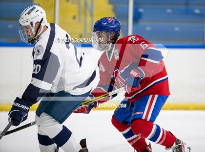 Thumbnail 2 in Mount St. Charles vs Northwood (True Prep Cup) photogallery.