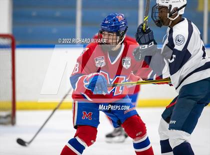 Thumbnail 2 in Mount St. Charles vs Northwood (True Prep Cup) photogallery.