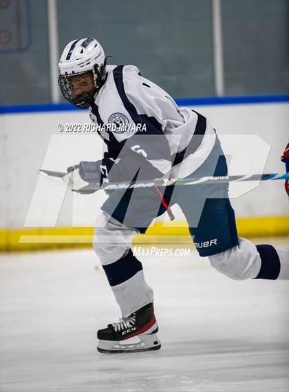Thumbnail 2 in Mount St. Charles vs Northwood (True Prep Cup) photogallery.