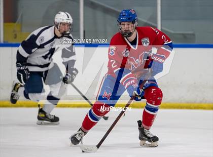 Thumbnail 2 in Mount St. Charles vs Northwood (True Prep Cup) photogallery.
