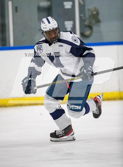 Thumbnail 2 in Mount St. Charles vs Northwood (True Prep Cup) photogallery.