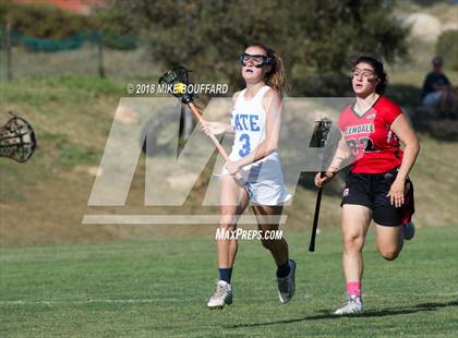 Thumbnail 1 in Glendale vs Cate (CIF-SS Round 2 Playoff) photogallery.