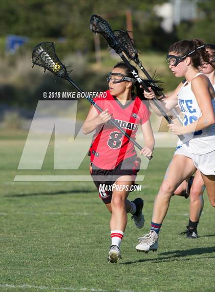 Thumbnail 3 in Glendale vs Cate (CIF-SS Round 2 Playoff) photogallery.