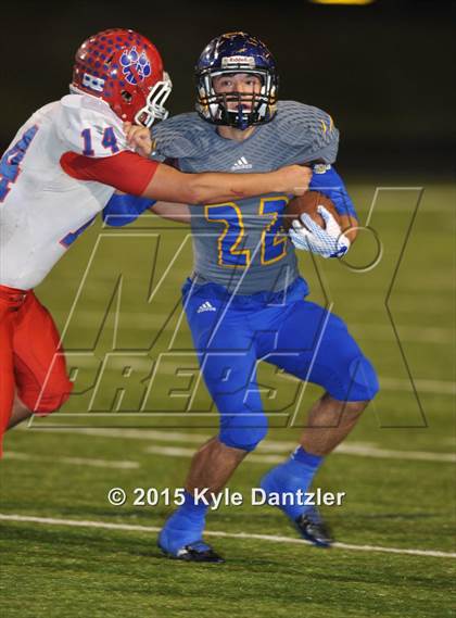 Thumbnail 2 in Alba-Golden vs. Leonard (UIL 3A Division 2 Region 2 Bi-District Playoff) photogallery.