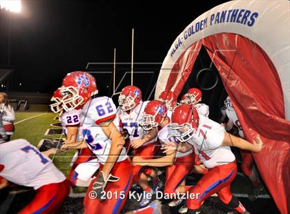 Thumbnail 1 in Alba-Golden vs. Leonard (UIL 3A Division 2 Region 2 Bi-District Playoff) photogallery.