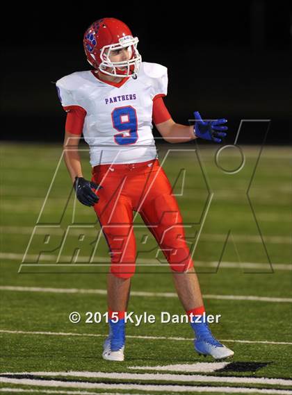 Thumbnail 3 in Alba-Golden vs. Leonard (UIL 3A Division 2 Region 2 Bi-District Playoff) photogallery.