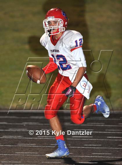 Thumbnail 2 in Alba-Golden vs. Leonard (UIL 3A Division 2 Region 2 Bi-District Playoff) photogallery.