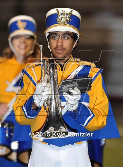 Thumbnail 2 in Alba-Golden vs. Leonard (UIL 3A Division 2 Region 2 Bi-District Playoff) photogallery.