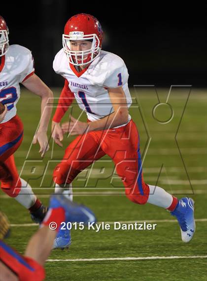 Thumbnail 3 in Alba-Golden vs. Leonard (UIL 3A Division 2 Region 2 Bi-District Playoff) photogallery.