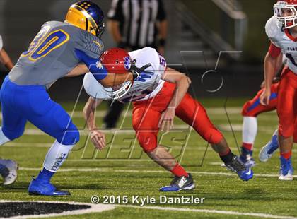 Thumbnail 1 in Alba-Golden vs. Leonard (UIL 3A Division 2 Region 2 Bi-District Playoff) photogallery.